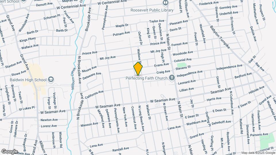 121 Craig Ave Map and Location Details