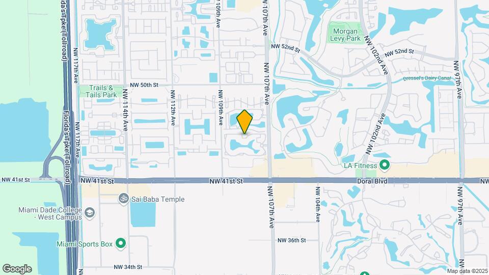 4520 NW 107th Ave Map and Location Details