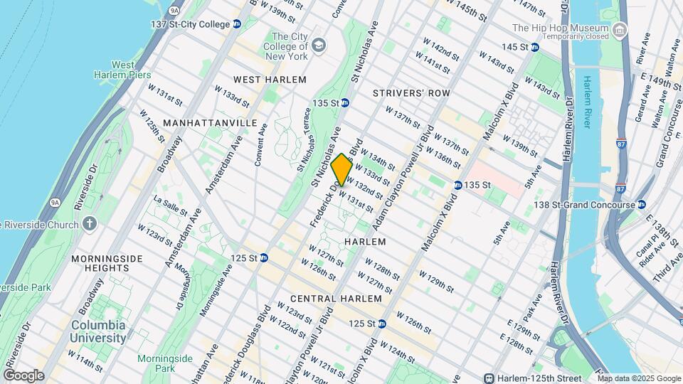 273 W 131st St Map and Location Details