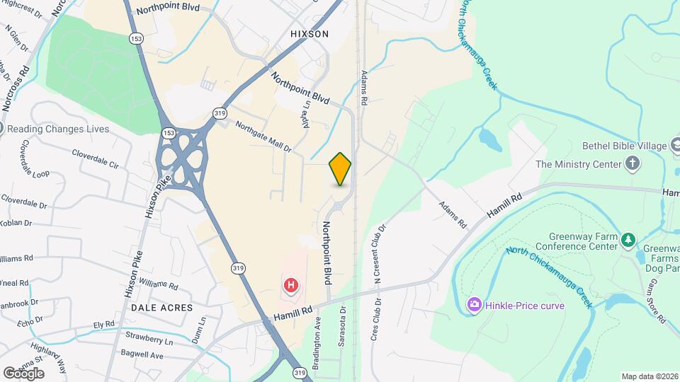 StoryPoint Hixson South Map and Location Details