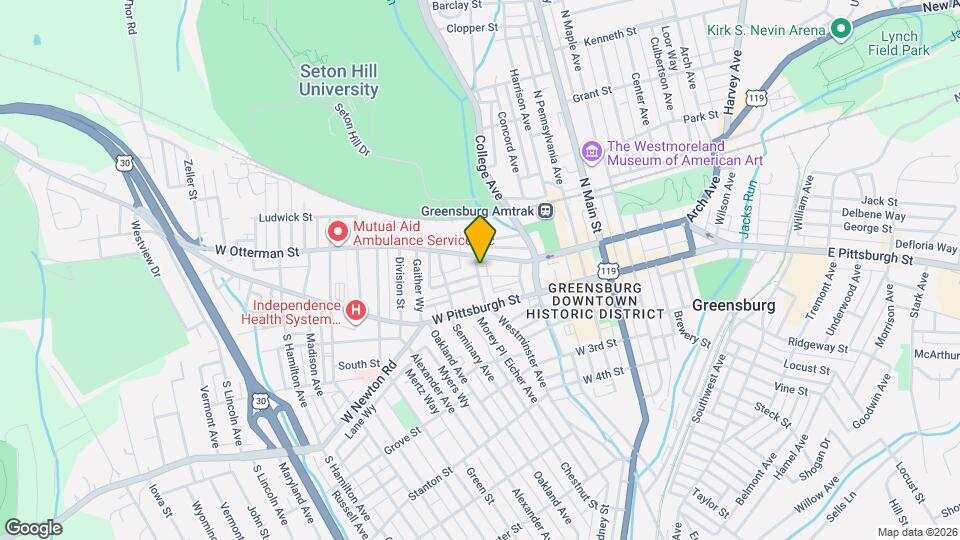 33 Westminster Ave Map and Location Details