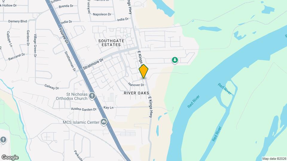 10203 Los Altos Dr Map and Location Details