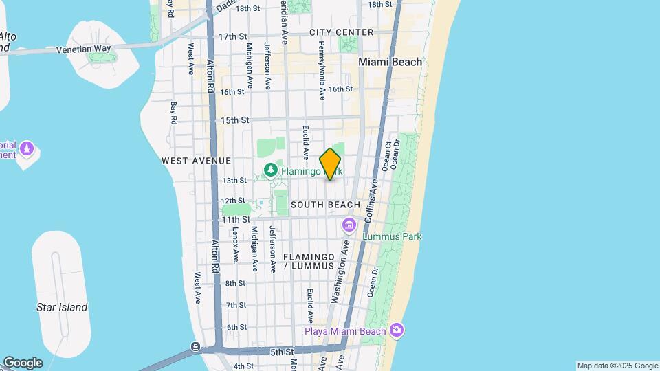 1245 Pennsylvania Ave, Unit 3 Mapa y Detalles de la Ubicación
