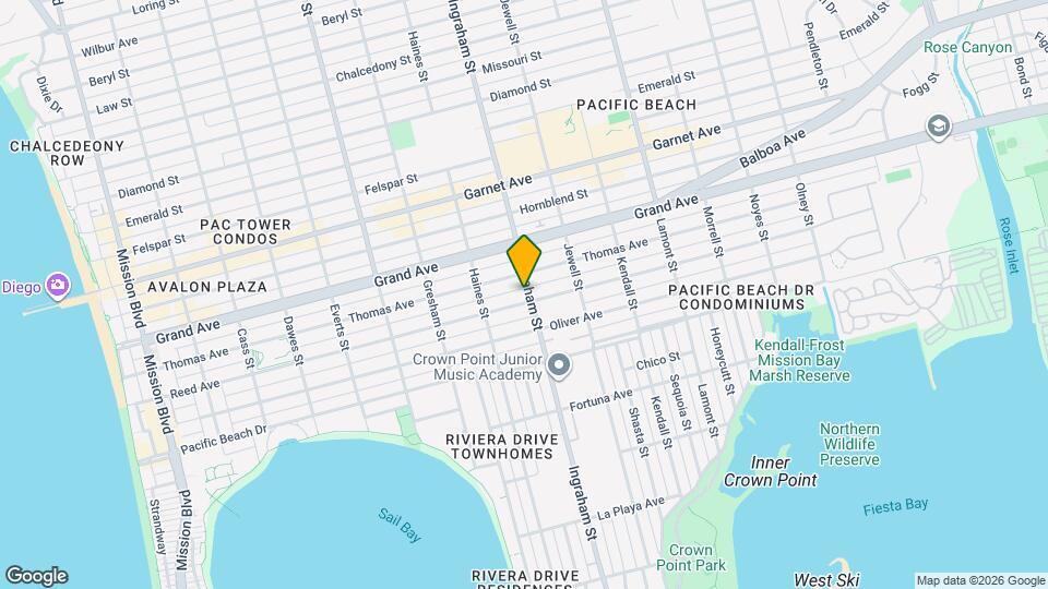 1570 Reed Ave Map and Location Details