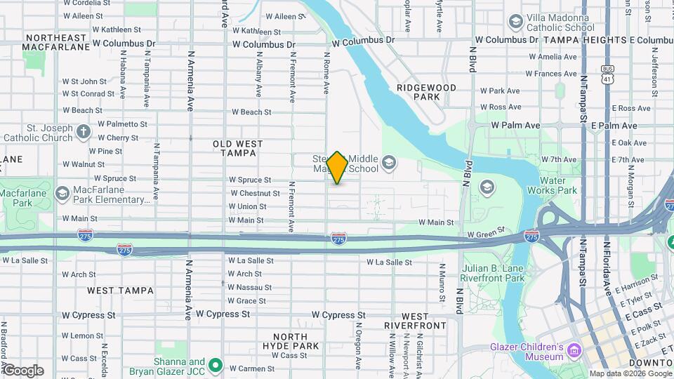1523 W Chestnut St Map and Location Details