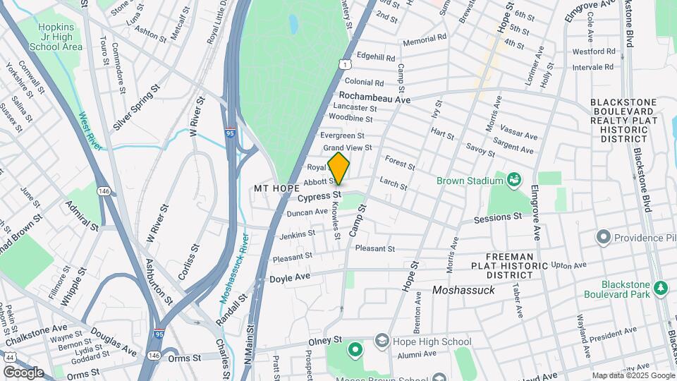 78 Cypress St Map and Location Details