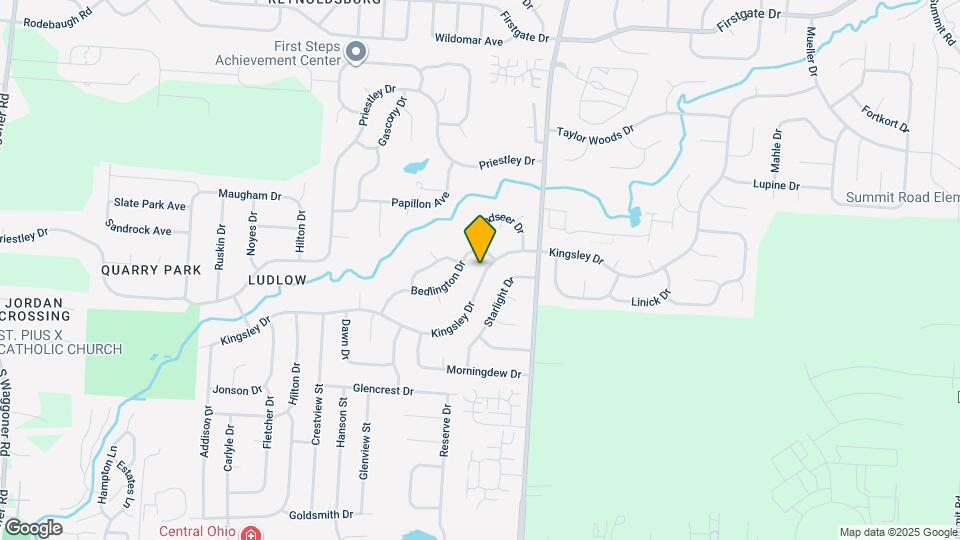 8492 Kingsley Dr Map and Location Details