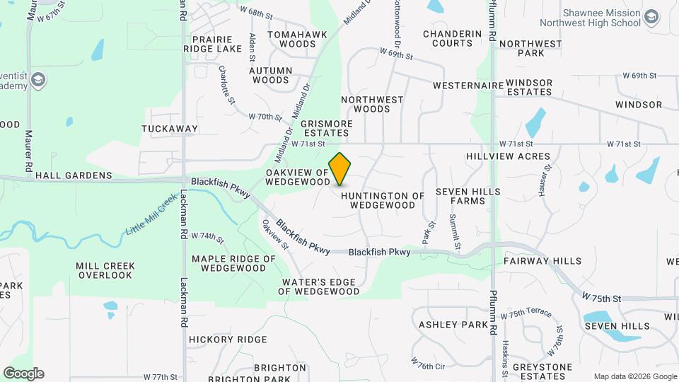 7212 Mullen Rd Mapa y Detalles de la Ubicación