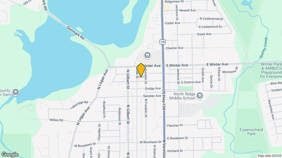 205 W Conron Ave Map and Location Details