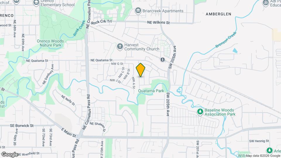 182 NW 209th Ave Map and Location Details