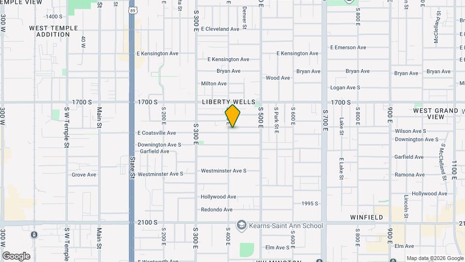 409 E Coatsville Ave Mapa y Detalles de la Ubicación