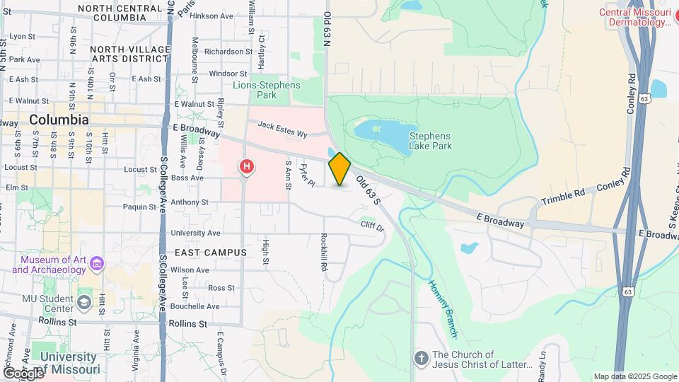 1812 Sunrise Dr Map and Location Details