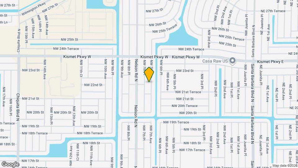 2132 NW 7th Ave Map and Location Details