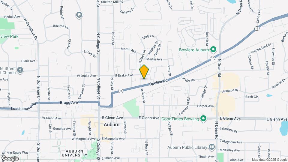 405 Opelika Rd Map and Location Details