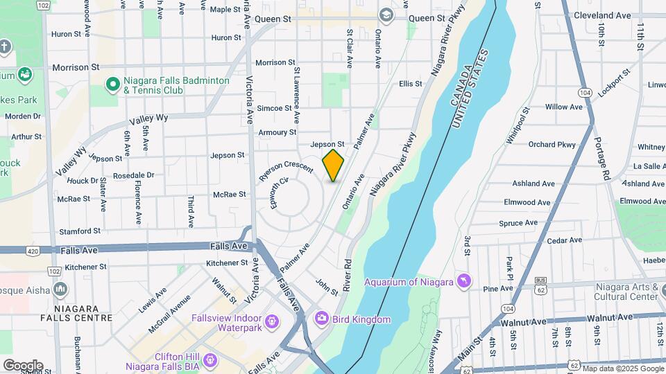 5205 Palmer Ave Map and Location Details
