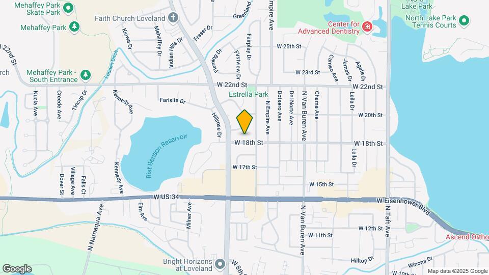 2327 W 18th St Map and Location Details