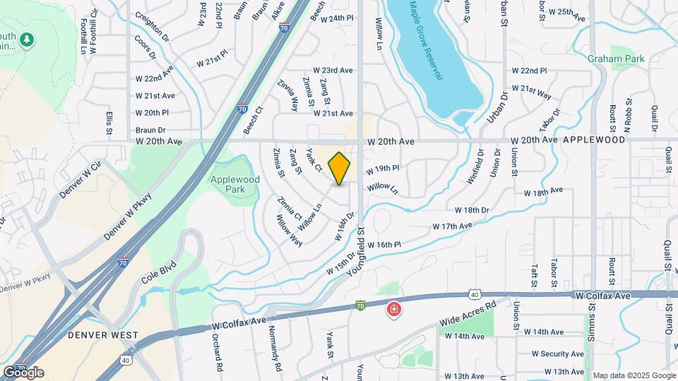12820 Willow Ln, Unit #9 Map and Location Details
