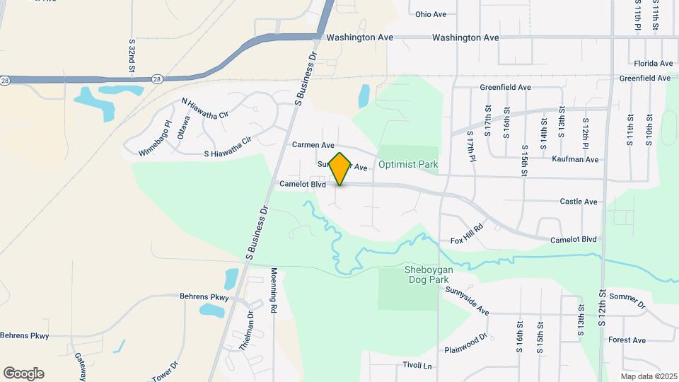 3955 Meadowbrook Ct Map and Location Details