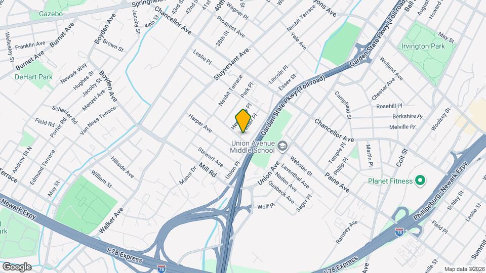 38 Feiner Pl, Unit 1R Map and Location Details