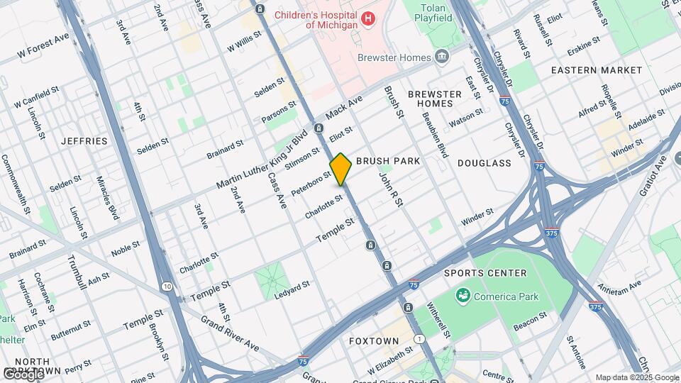 The Addison Mapa y Detalles de la Ubicación