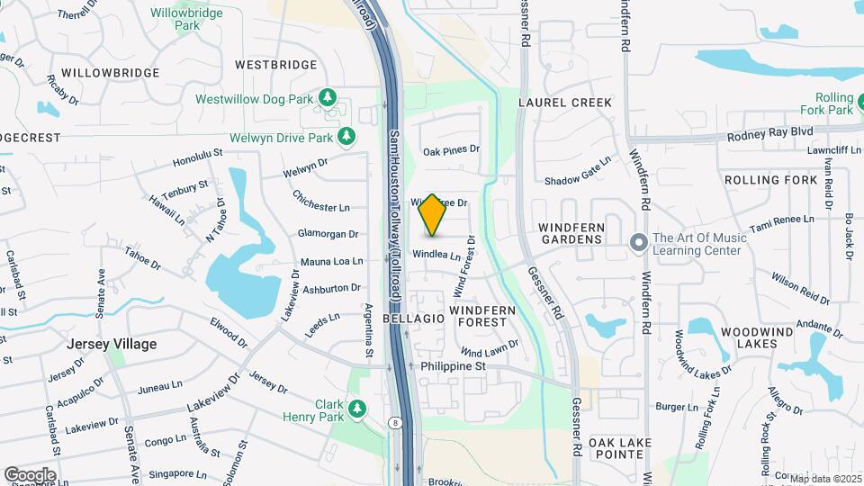 14815 Wind Cave Ln Map and Location Details