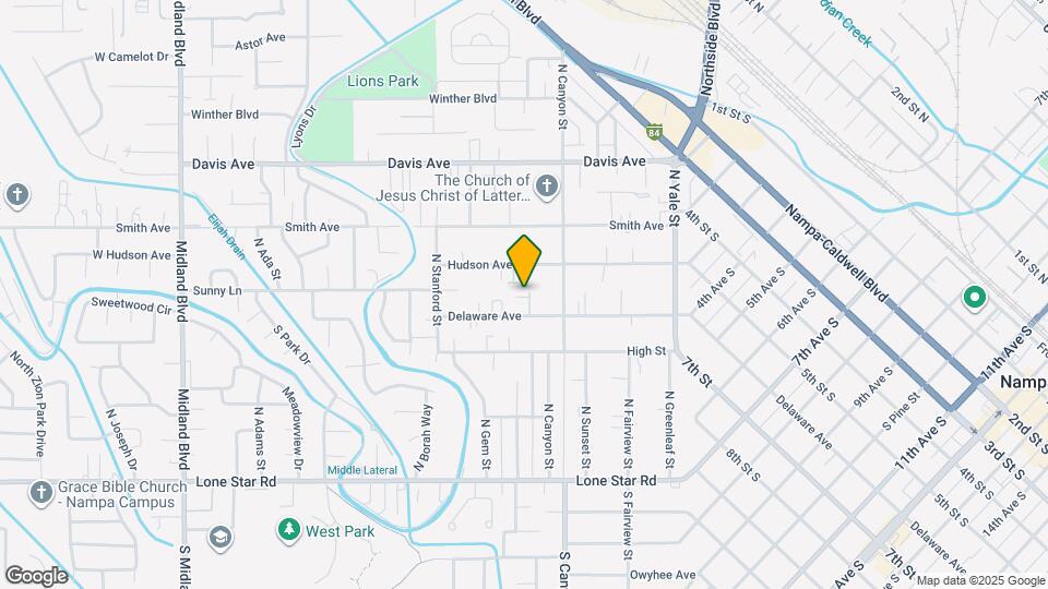 218 Delaware Ave Map and Location Details