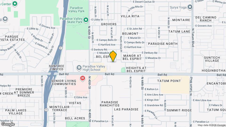 4143 E Anderson Dr Map and Location Details