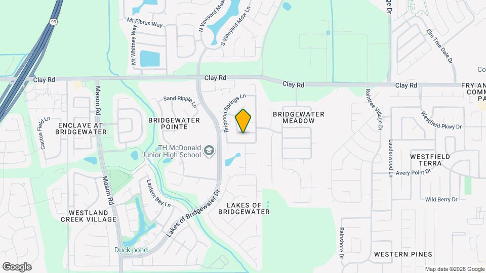 21207 Bridge Springs Ln Map and Location Details