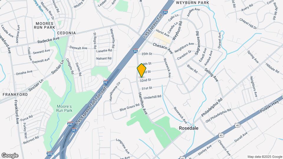 5910 Hamilton Ave Map and Location Details