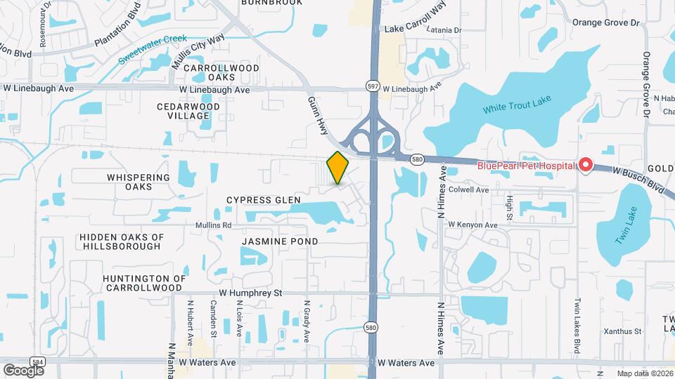 4004 Cortez Dr Map and Location Details