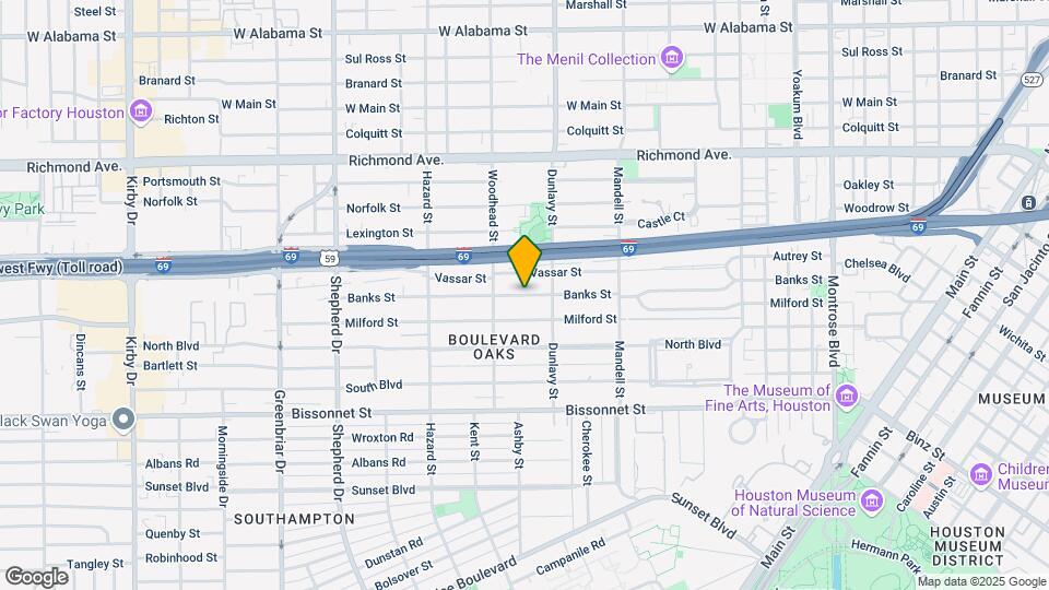 1746 Banks St Mapa y Detalles de la Ubicación