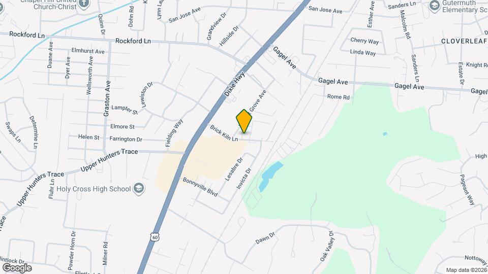 1623 Brick Kiln Ln Map and Location Details