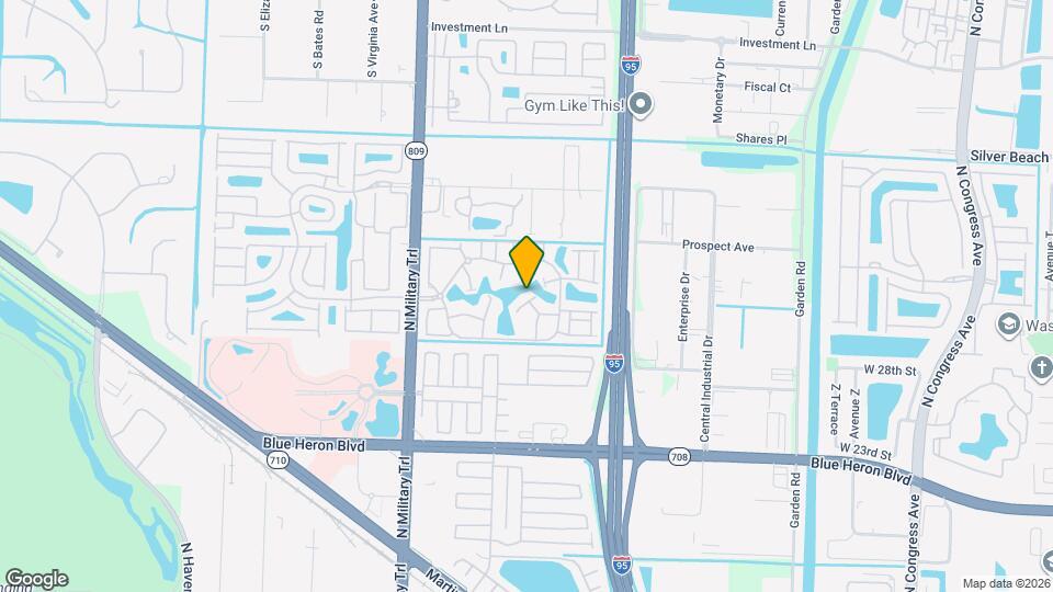 3016 King Palm Way Map and Location Details