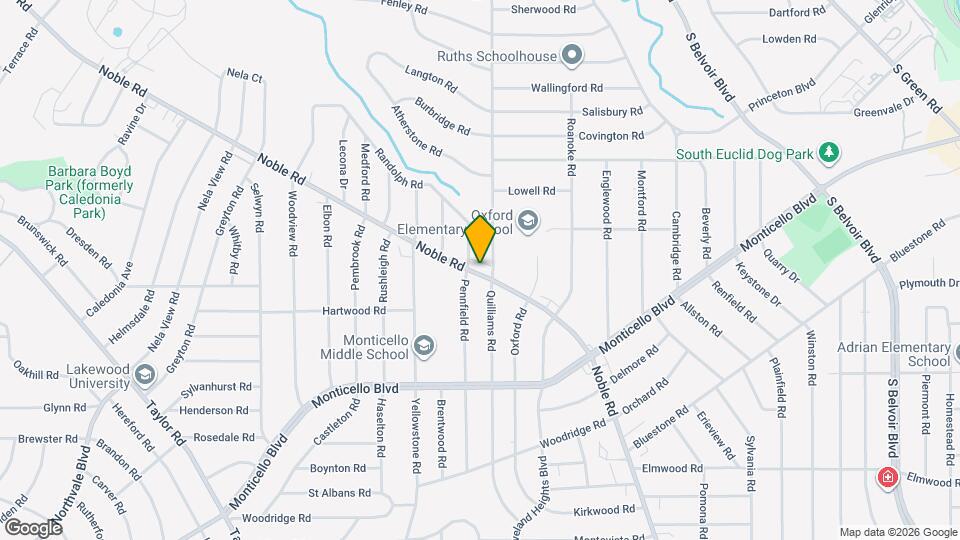 2461 Noble Rd, Unit 11 Mapa y Detalles de la Ubicación