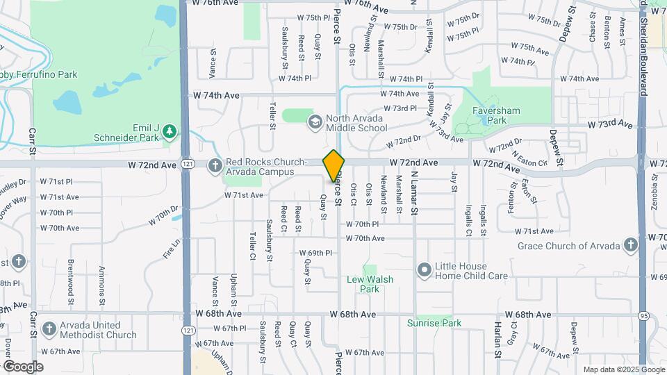 7121 Pierce St Map and Location Details