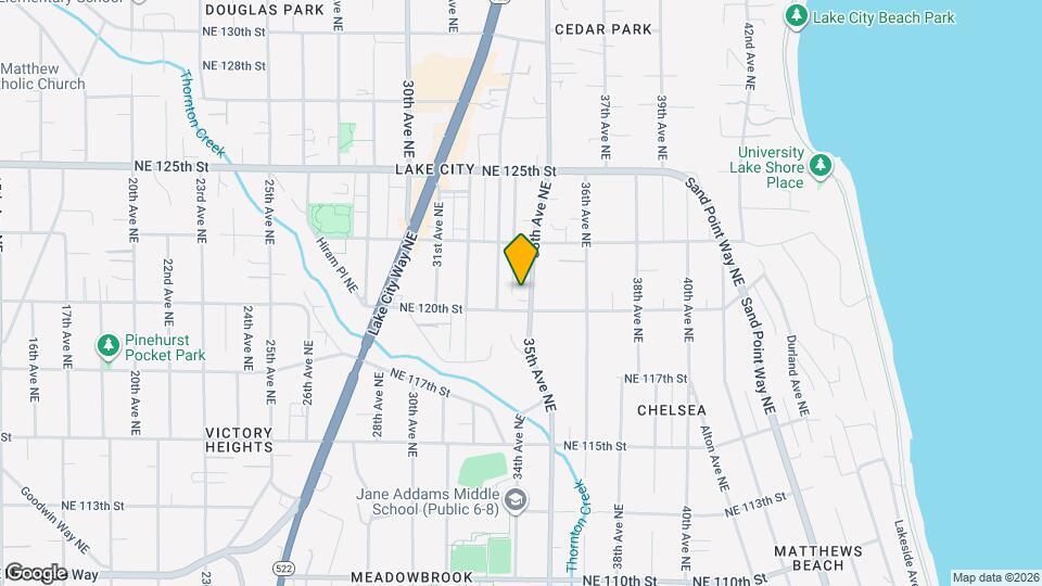 12013 35th Ave NE Map and Location Details