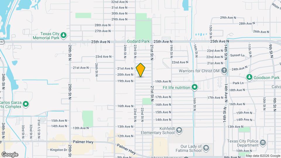 2209 20th Ave N Map and Location Details
