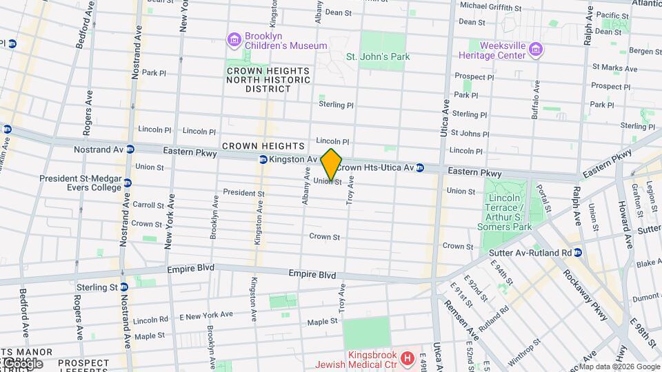 1548 Union St Map and Location Details