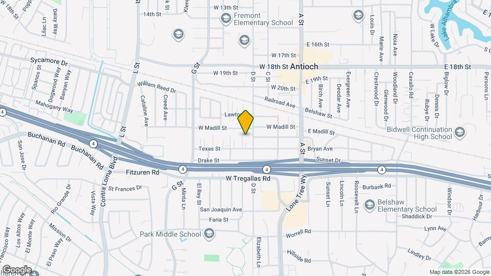 2405 Applegarth Ln Map and Location Details