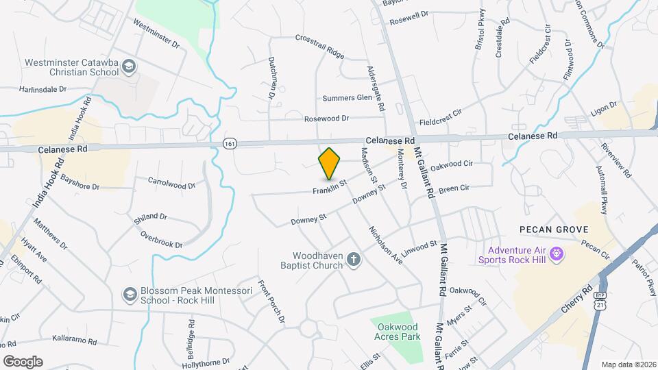 2075 Franklin St Map and Location Details