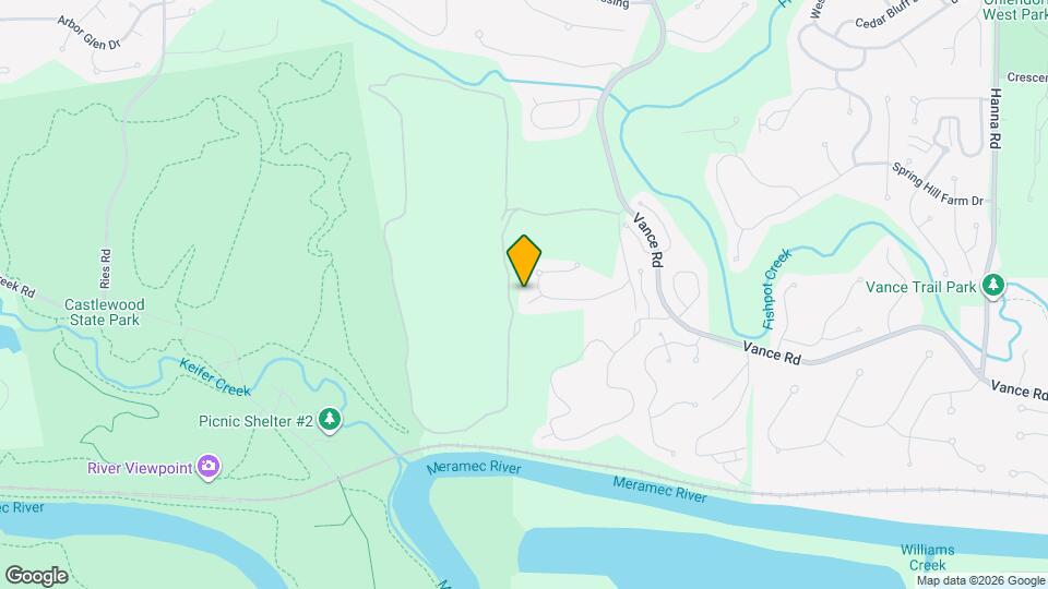 911 Meramec Grove Ct Map and Location Details