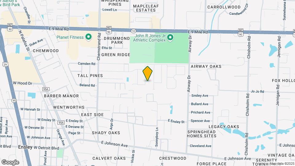 8881 Bellawood Cir Map and Location Details