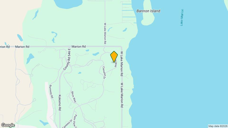 940 Tennis Way Map and Location Details