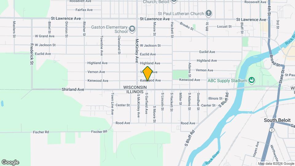 1324 Kenwood Ave Mapa y Detalles de la Ubicación