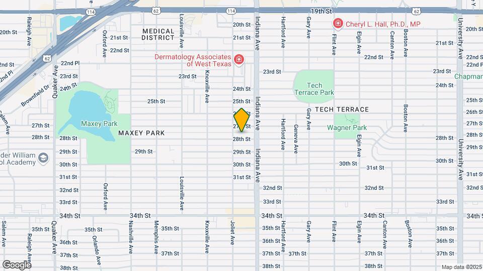3414 28th St Map and Location Details