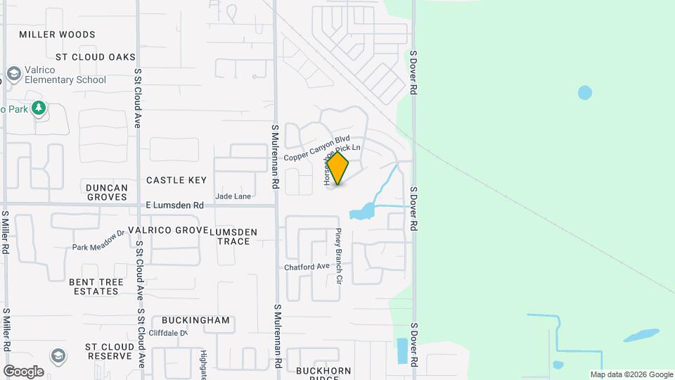 4408 Horseshoe Pick Ln, Unit 1 Map and Location Details