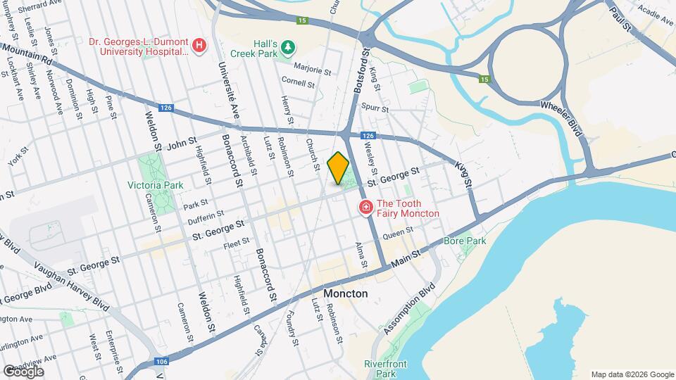 141 St. George St Map and Location Details