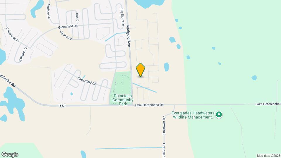 Preserve at Poinciana Mapa y Detalles de la Ubicación