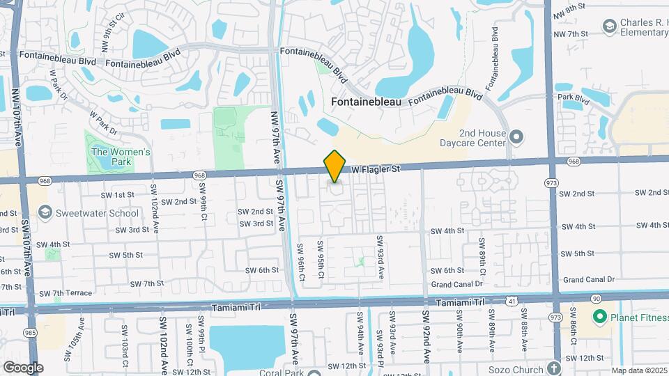 9440 W Flagler St Map and Location Details