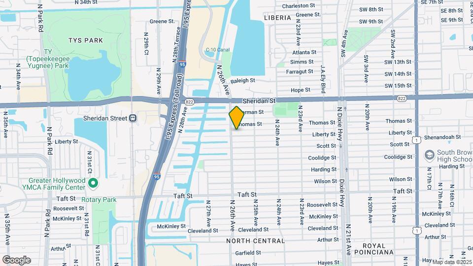 2539 Liberty St Map and Location Details